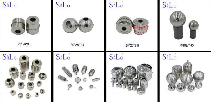 316L / 304 Bahan Fluid Tank Float Ball Float Valve Majelis ketahanan aus